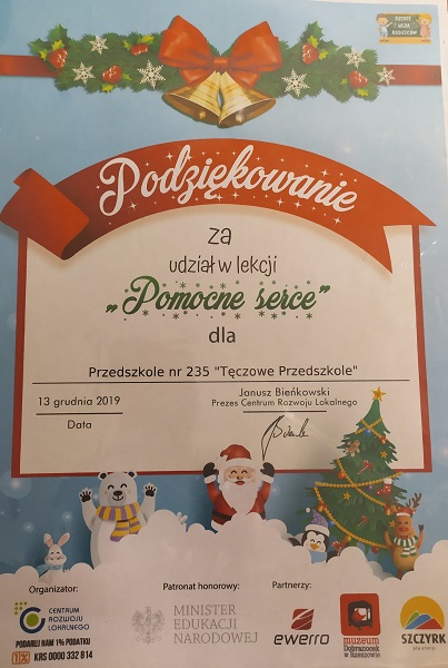 podziekowane