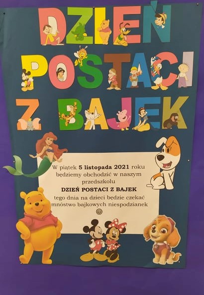 dzien postaci z bajek