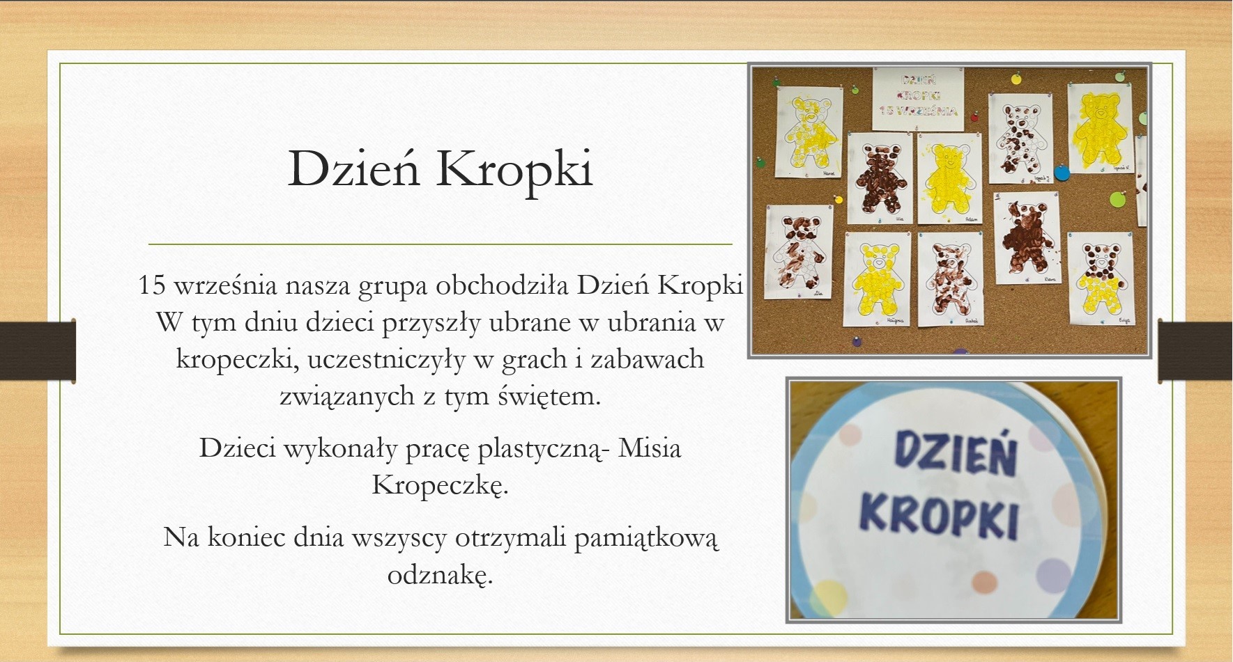 dzien kropki I