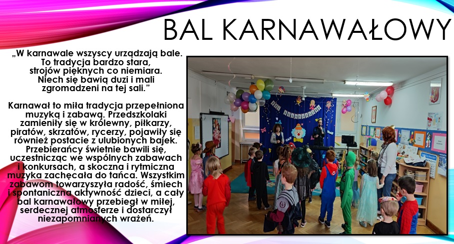 bal karnawałowy   gr.VI